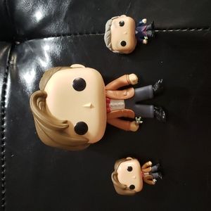 Set of 3 doctor who funko dolls